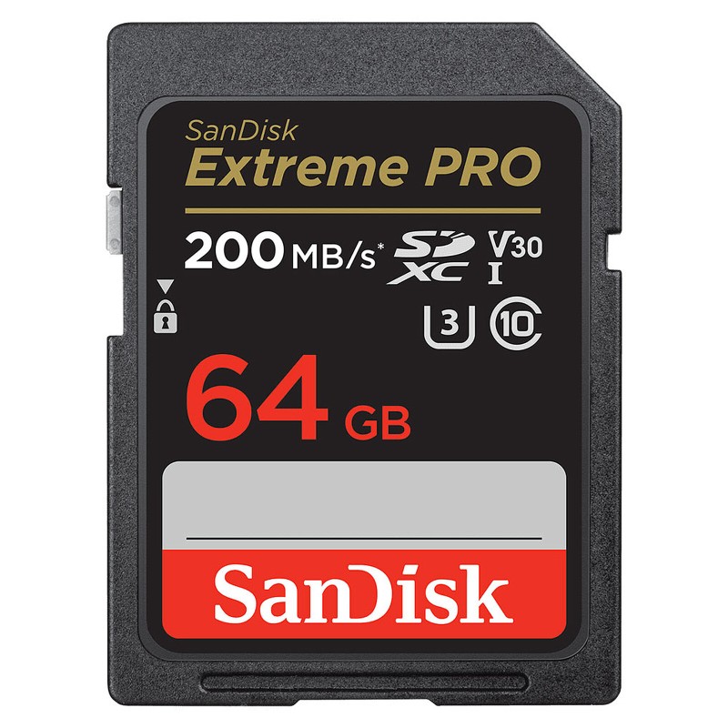 SanDisk Extreme Pro SDXC UHS-I U3 64 Go